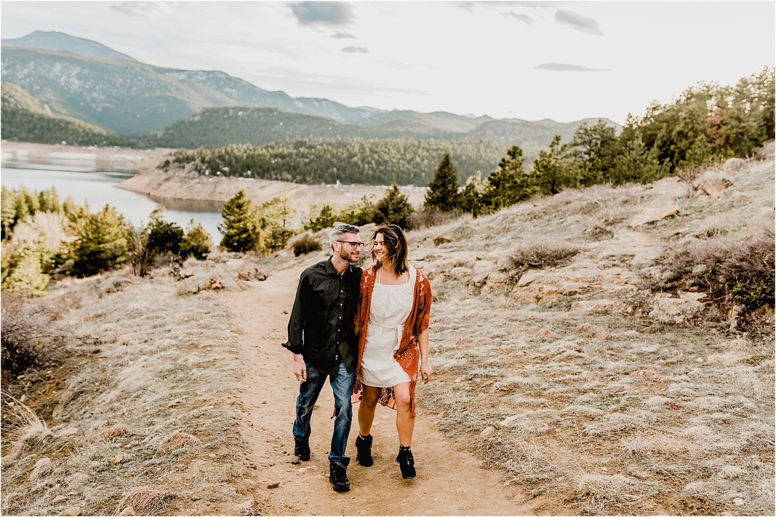 Marissa and Casey's adventure anniversary session in boulder, colorado. We ran around this beautiful mountain location and shared so many laughs!