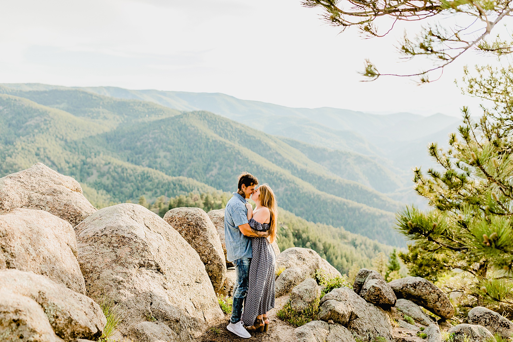 Boulder Colorado Adventure Engagement Session - Lauren Casino Photography