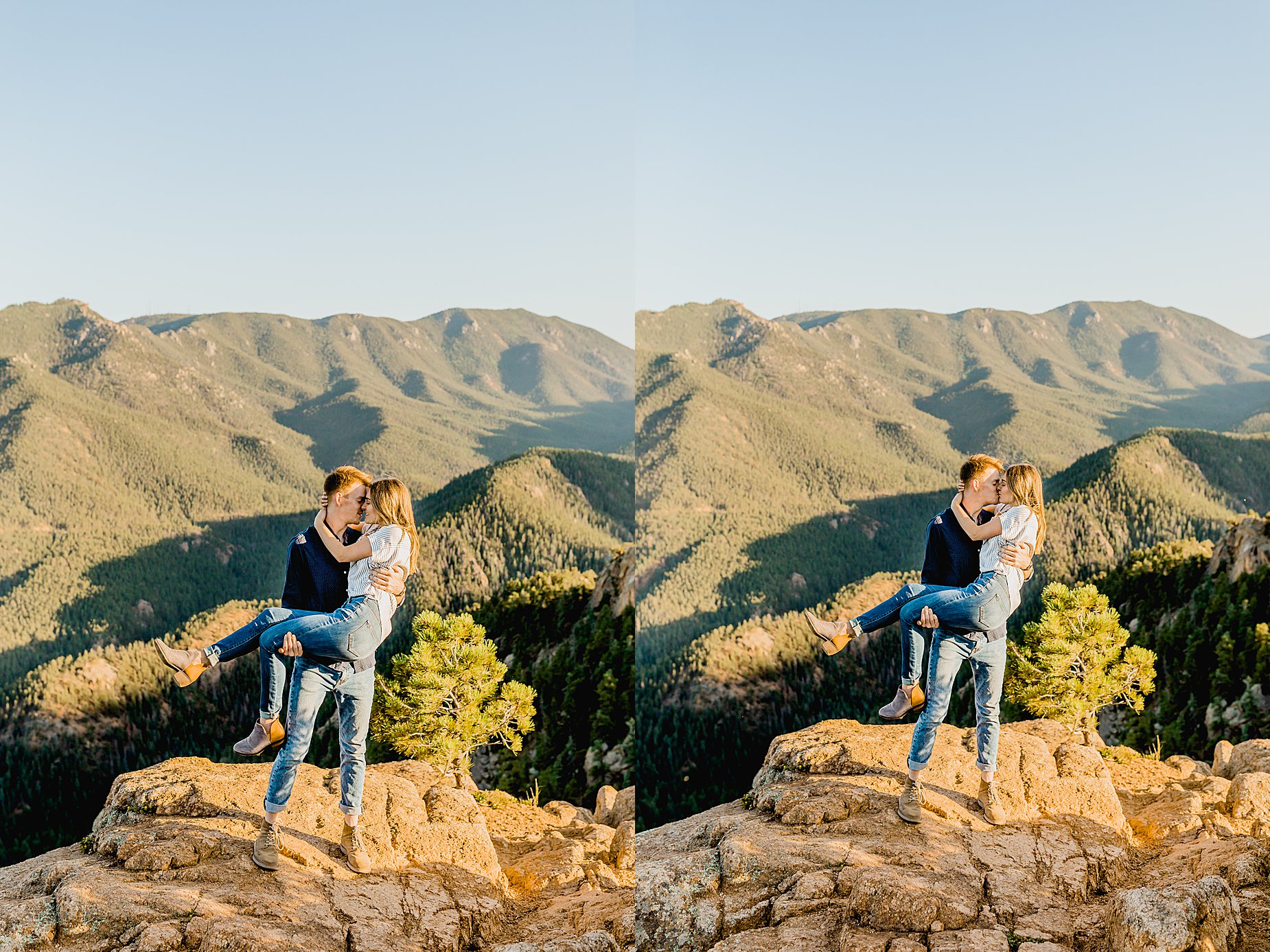colorado mountain engagement photos, lauren casino photographs a couples engagement photos with gorgeous colorado mountains in the background