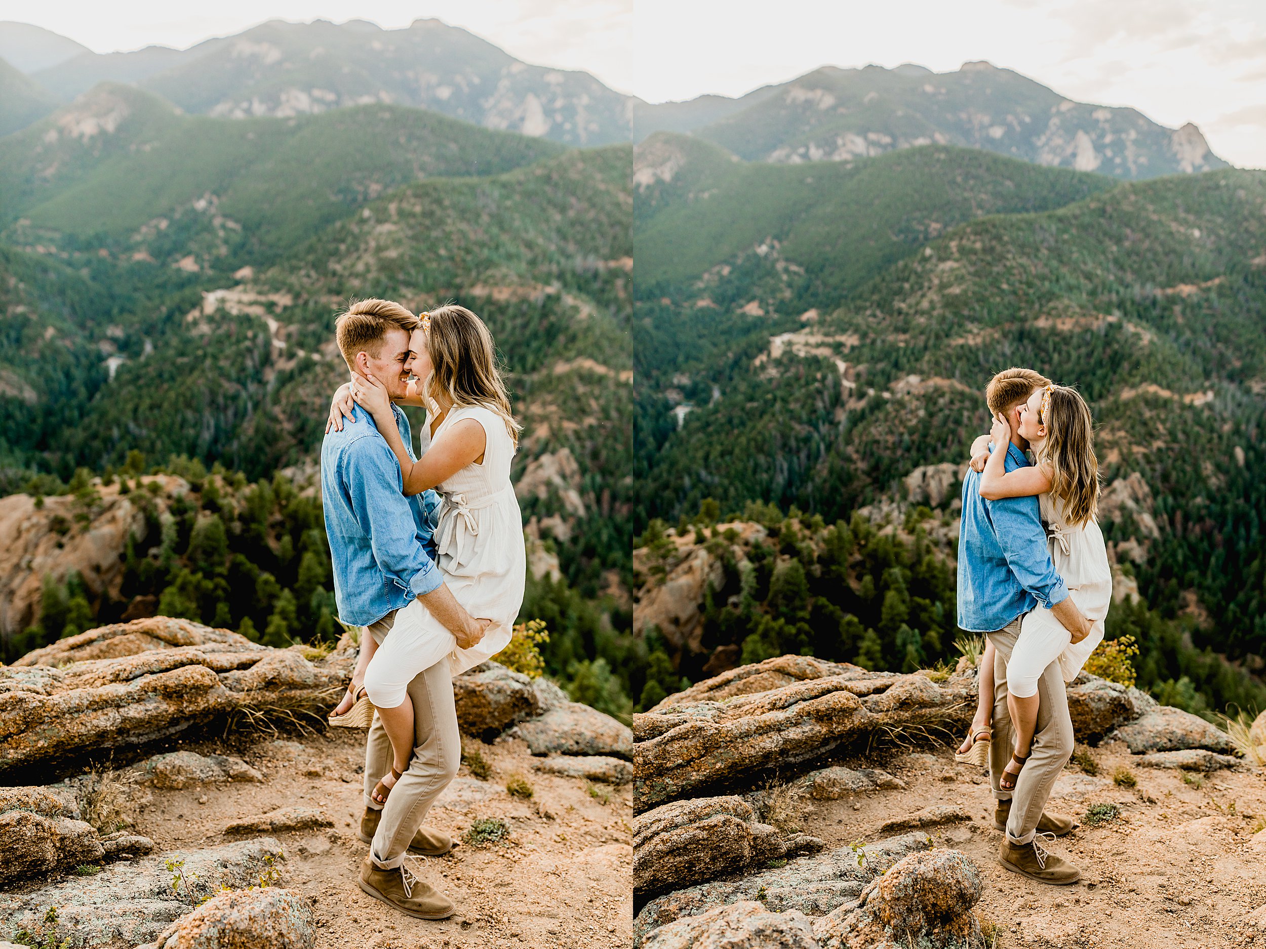 colorado mountain engagement photos, lauren casino photographs a couple in the colorado mountains