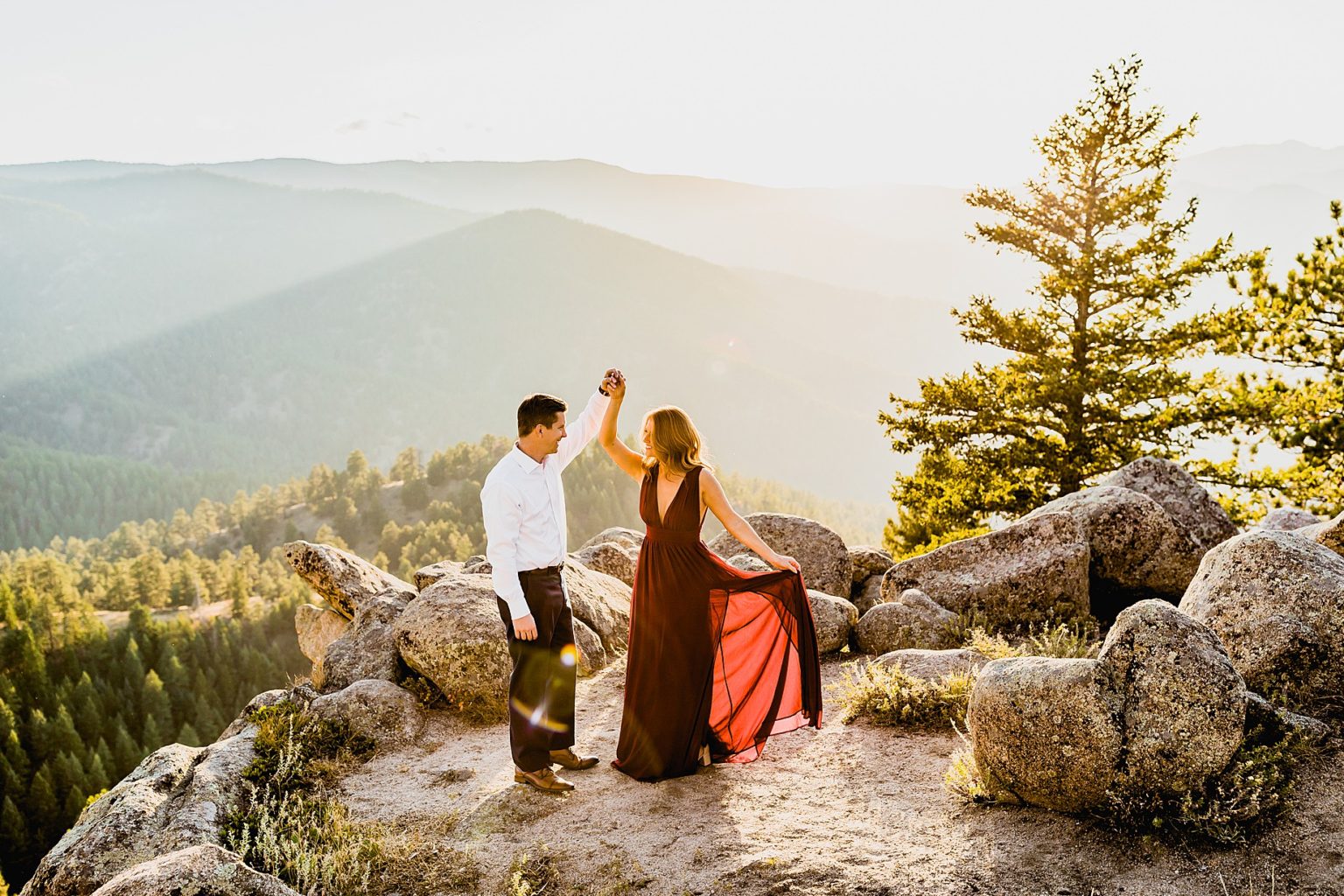 Boulder Colorado Engagement Photos - Lauren Casino Photography